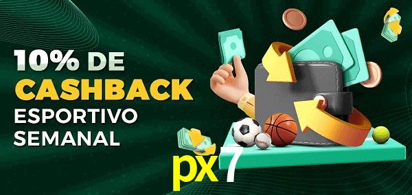 10% de bônus de cashback na px7